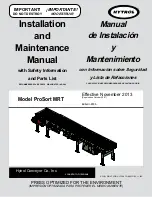 Предварительный просмотр 1 страницы HYTROL ProSort MRT Installation And Maintenance Manual