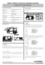 Hytronik HC005S/IR Installation And Instruction Manual preview