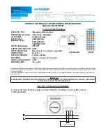 Hytronik HC401SRC/R Instruction Manual preview