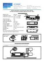 Preview for 1 page of Hytronik HC438V Instruction Manual