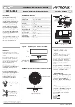 Hytronik HCD418/I Installation And Instruction Manual preview