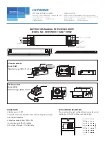 Preview for 1 page of Hytronik HED1050H Instruction Manual