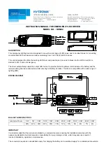 Preview for 1 page of Hytronik HEM02 Instruction Manual