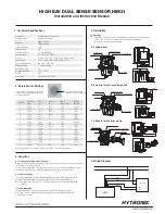 Предварительный просмотр 1 страницы Hytronik HIM31 Installation And Instruction Manual