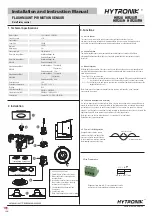 Preview for 1 page of Hytronik HIR28 Installation And Instruction Manual