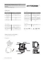 Hytronik HMW30 Manual preview