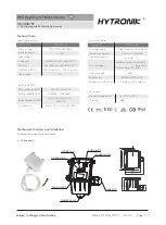 Preview for 1 page of Hytronik HMW38/RF Quick Start Manual