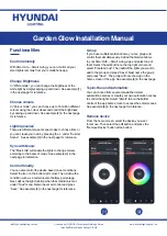 Preview for 4 page of Hyundai Lighting Garden Glow Installation Manual