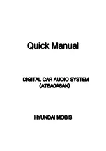 Hyundai Mobis ATBA0A8AN Quick Manual preview