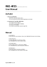 Hyundai Mobis RKE-4F25 User Manual preview