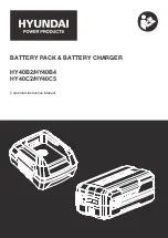 Предварительный просмотр 1 страницы Hyundai power products HY40B2 Instruction Manual