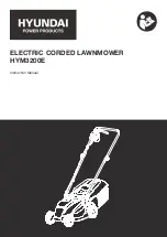 Preview for 1 page of Hyundai power products HYM3200E Instruction Manual