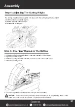 Предварительный просмотр 21 страницы Hyundai power products HYM40Li380P Instruction Manual