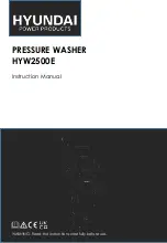 Preview for 1 page of Hyundai power products HYW2500E Instruction Manual