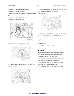 Preview for 138 page of Hyundai Seasall S220P Workshop Manual