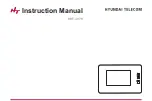 Hyundai Telecom HNT-3079 Instruction Manual предпросмотр