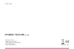 Предварительный просмотр 60 страницы Hyundai Telecom HNT-4105 Instruction Manual