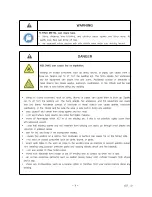 Preview for 8 page of HYUNDAI WELDING HiEGW 600W Operation Manual