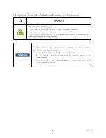 Preview for 9 page of HYUNDAI WELDING HiEGW 600W Operation Manual