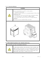 Preview for 14 page of HYUNDAI WELDING HiEGW 600W Operation Manual