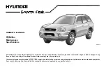 Preview for 4 page of Hyundai 2004 Santa Fe Owner'S Manual