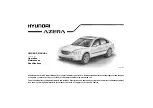 Предварительный просмотр 3 страницы Hyundai 2006 Azera Owner'S Manual