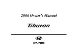 Hyundai 2006 Tiburon Owner'S Manual preview