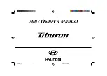 Hyundai 2007 Tiburon Owner'S Manual preview