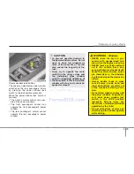 Предварительный просмотр 101 страницы Hyundai 2013 Azera Owner'S Manual