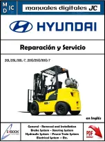 Hyundai 20G-7 Service Manual preview