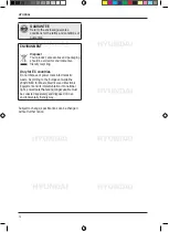 Предварительный просмотр 8 страницы Hyundai 56621 Instruction Manual