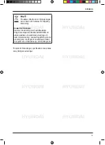 Предварительный просмотр 17 страницы Hyundai 56621 Instruction Manual