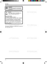 Предварительный просмотр 20 страницы Hyundai 56621 Instruction Manual