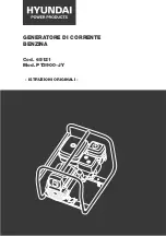 Предварительный просмотр 1 страницы Hyundai 65121 Instruction Manual