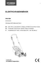 Hyundai 7640177161574 Original Operation Instructions предпросмотр