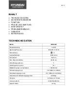 Предварительный просмотр 11 страницы Hyundai 7640177161574 Original Operation Instructions