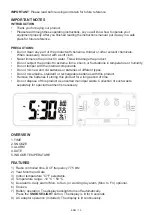 Предварительный просмотр 12 страницы Hyundai AC 321 W Instruction Manual