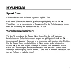 Preview for 2 page of Hyundai ACT-V-10001 User Manual