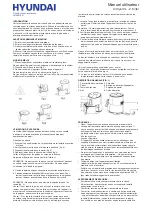 Предварительный просмотр 8 страницы Hyundai Airfryer XL User Manual