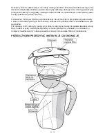 Предварительный просмотр 10 страницы Hyundai Aqua Optima POLLY Instruction Manual