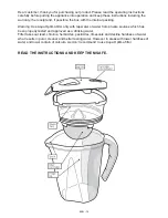 Предварительный просмотр 14 страницы Hyundai Aqua Optima POLLY Instruction Manual