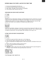 Preview for 15 page of Hyundai Aqua Optima POLLY Instruction Manual