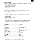 Предварительный просмотр 9 страницы Hyundai BB208 Instruction Manual