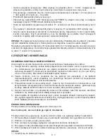 Предварительный просмотр 17 страницы Hyundai BHB 120 Instruction Manual