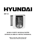 Hyundai BMP 510 Instruction Manual предпросмотр