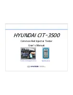 Hyundai CIT-3500 User Manual preview