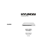 Hyundai DVX 380 User Manual preview
