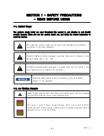 Preview for 3 page of Hyundai Dynamic auto 350M Operation Manual