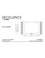 Предварительный просмотр 1 страницы Hyundai Excellence H-TV2110SPF Instruction Manual