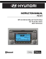 Hyundai FD-01 Instruction Manual preview